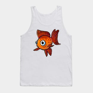 goldfish cute Tank Top